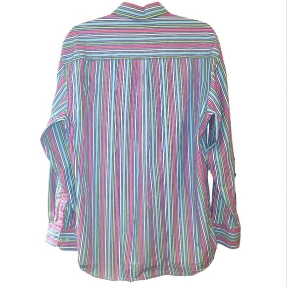 Alan Flusser Men's Button Down Dress Shirt - Picture 2 of 7